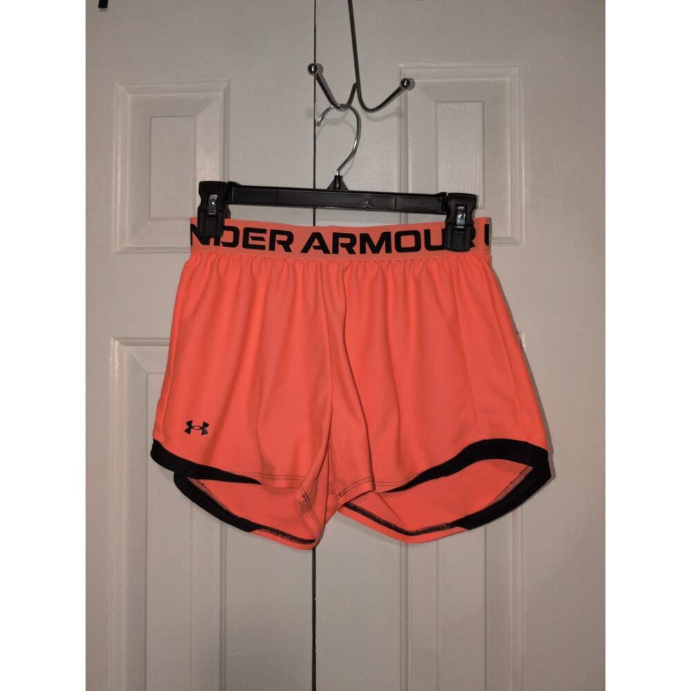 Under Armour Pink Small Loose Running Shorts